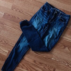 American Eagle Outfitters Blue Skinny Jeans